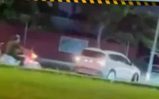 Liều lĩnh bỏ chạy khi bị cảnh sát giao thông kiểm tra