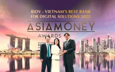 BIDV nhận giải thưởng "Ngân hàng cung cấp giải pháp số hàng đầu Việt Nam"