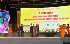 Lễ hội Nguyễn Trung Trực nhận Bằng Di sản Văn hóa phi vật thể