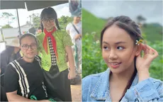 Hai "con gái" Hồng Diễm ngày càng xinh xắn tái xuất sau 4 năm