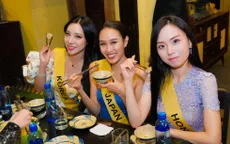 Nửa tháng đến Việt Nam, thí sinh Hoa hậu Hòa bình quốc tế 2023: "Tôi dùng đũa trong mỗi bữa ăn"