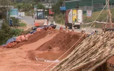 Khắc phục sạt lở tuyến quốc lộ qua Lâm Đồng