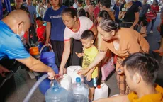 Nhiều khu dân cư ở Hà Nội mất nước nhiều ngày