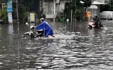 TP Hồ Chí Minh: Mưa lớn kéo dài, nhiều tuyến đường ngập sâu