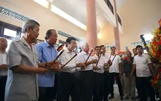 Xúc động lễ giỗ tưởng niệm hàng trăm chiến sĩ Trung đoàn 207 hy sinh