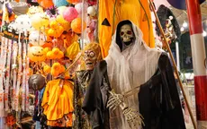 Phố Hàng Mã "rùng rợn" mùa Halloween