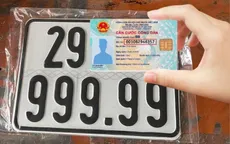 Lệ phí cấp mới và cấp đổi biển số xe định danh là bao nhiêu?