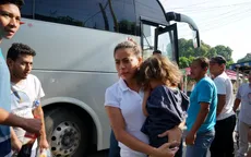 Mexico huy động xe bus chở người di cư ở khu vực biên giới với Mỹ