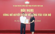 Nhà báo Trần Bảo Trung - Phó Tổng Biên tập Báo Đại đoàn kết được bổ nhiệm Phó Tổng Biên tập Tạp chí Mặt trận