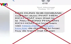 Cảnh giác mắc bẫy tin nhắn giả mạo ngân hàng