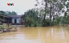 Vùng hạ du ở Hà Tĩnh vẫn ngập rất nặng