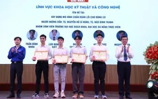 Trao Giải thưởng khoa học và công nghệ dành cho sinh viên 2023