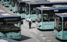 Hơn 90% xe bus điện và xe tải điện trên thế giới là ở Trung Quốc