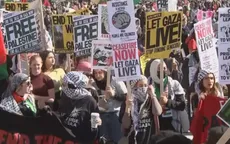 Tuần hành ủng hộ người dân Gaza tại nhiều nước châu Âu