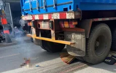TP Hồ Chí Minh: Va chạm xe container, người vợ tử vong thương tâm
