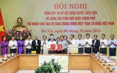 Nâng cao hiệu quả phối hợp công tác giữa Chính phủ với Đoàn Chủ tịch Ủy ban Trung ương MTTQ Việt Nam