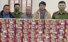 Bắt 3 đối tượng tàng trữ trái phép số lượng lớn pháo nổ