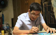 Nghệ nhân Lê Đình Nghiên: Hơn 60 năm giữ hồn dòng tranh phố thị