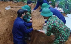 Quảng Bình: Phát hiện, cất bốc 7 hài cốt liệt sĩ