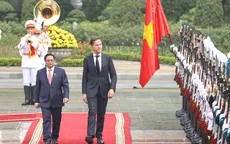 Thủ tướng Phạm Minh Chính chủ trì lễ đón chính thức Thủ tướng Hà Lan Mark Rutte