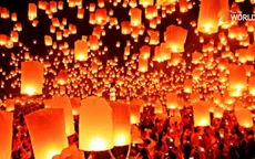 Thái Lan hủy 160 chuyến bay để thả đèn trời