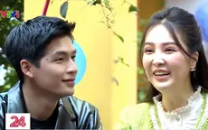 MC Thụy Vân mê mẩn ánh mắt của “soái ca phim Việt” Quốc Anh