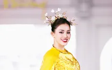 Hoa hậu Tiểu Vy, Bảo Ngọc cùng làm Vedette cho BST "Ký họa quê hương"