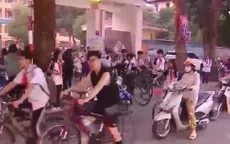 Hà Nội thí điểm hạn chế tốc độ khu vực cổng trường học