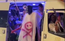 Xử phạt 8 người trên xe tang diễu phố Nguyễn Huệ đêm Halloween