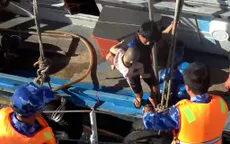 Tàu cá bị chìm trên biển, Cảnh sát biển cứu sống 5 thuyền viên và 1 cháu bé 3 tuổi