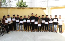 Bình Dương: Triệu tập 15 thanh niên tụ tập thành đoàn, chạy xe tốc độ cao