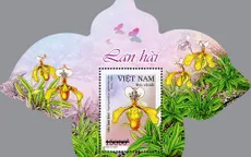 Phát hành bộ tem về các loài lan hài Việt Nam