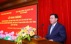 Bồi dưỡng, cập nhật kiến thức đối với Phó Bí thư, Chủ tịch HĐND, UBND cấp tỉnh