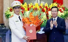 Chủ tịch nước trao Quyết định thăng cấp bậc hàm Thượng tướng cho Thứ trưởng Bộ Công an Nguyễn Duy Ngọc