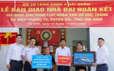Khánh thành nhà "Đại đoàn kết" cho gia đình người có công