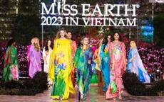 Thí sinh Hoa hậu Trái đất 2023 quyến rũ trong BST "Charming Nature Collection"