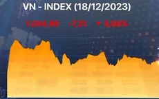 VN-Index giảm nhẹ với thanh khoản thấp