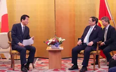 Thủ tướng Phạm Minh Chính tiếp nguyên Đại sứ đặc biệt Nhật Bản-Việt Nam và Chủ tịch Ngân hàng JBIC