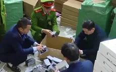 Triệt phá kho hàng loa, tai nghe giả nhãn hiệu nổi tiếng