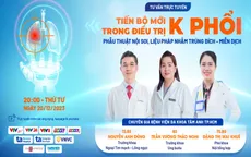 Tư vấn trực tuyến: "Tiến bộ mới trong điều trị ung thư phổi giúp bệnh nhân sống lâu hơn"