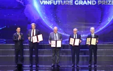 Công trình về pin mặt trời và pin lithium-ion giành giải thưởng 3 triệu USD của VinFuture 2023