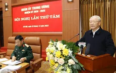 Tổng Bí thư Nguyễn Phú Trọng chủ trì Hội nghị Quân ủy Trung ương
