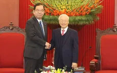 Tổng Bí thư Nguyễn Phú Trọng tiếp Đoàn đại biểu Đảng Cộng sản Nhật Bản
