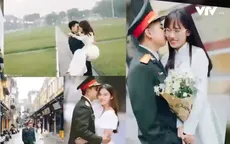 Kể chuyện tình yêu chiến sĩ qua những tấm ảnh