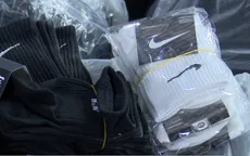 Triệt phá cơ sở sản xuất tất giả thương hiệu Nike, Uniqlo ở Đông Anh
