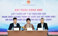 Lấy ý kiến hoàn thiện báo cáo tham chiếu khung trình độ quốc gia Việt Nam với ASEAN