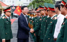 Chủ tịch nước Võ Văn Thưởng thăm, làm việc tại Quân khu 5