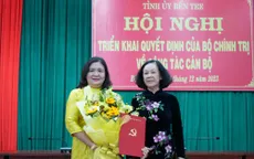 Bà Hồ Thị Hoàng Yến giữ chức vụ Quyền Bí thư Tỉnh ủy Bến Tre