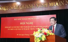 Chú trọng tham mưu chiến lược về đối ngoại