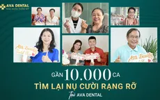 Viện Công Nghệ Nha Khoa Thẩm mỹ AVA mang lại 10,000 nụ cười tự tin tỏa sáng mỗi năm